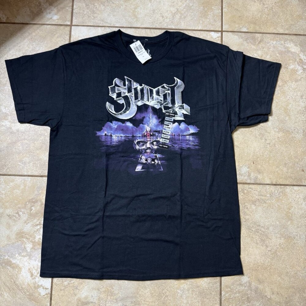 Ghost World Tour 2025 T-Shirt X-LARGE New